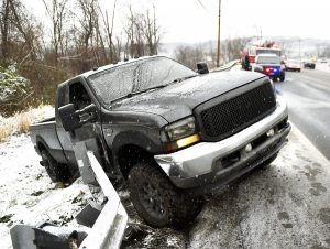 Slippery conditions cause several wrecks; expect snow tomorrow morning